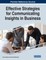 Effective Strategies for Communicating Insights in Business