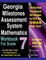Georgia Milestones Assessment System Mathematics Workbook For Grade 7