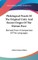 Philological Proofs Of The Original Unity And Recent Origin Of The Human Race