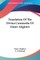 Translation Of The Divina Commedia Of Dante Alighieri