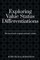 Exploring Value Status Differentiations-personal and organizational values