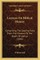 Lectures On Biblical History
