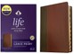 NKJV Life Application Study Bible, Third Edition, Large Print (Red Letter, Leatherlike, Brown/Mahogany, Indexed)