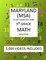 5th Grade MARYLAND MSA, 2019 MATH, Test Prep