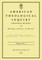 American Theological Inquiry, Volume Eight, Issue One