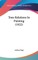 Tone Relations in Painting (1922)