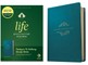 NLT Life Application Study Bible, Third Edition (Red Letter, Leatherlike, Teal Blue)