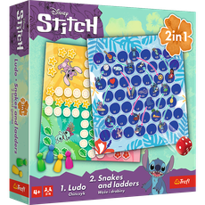 TREFL DISNEY STITCH Board game 2 in 1, Stitch & Lilo TREFL DISNEY STITCH Board game 2 in 1, Stitch & Lilo