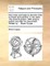 Holy Rules and Helps to Devotion Both in Prayer and Practice. in Two Parts. the Seventh Edition. with Prayers Before and After the Sacrament. Written by ... Bryan Duppa ...