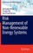 Risk Management of Non-Renewable Energy Systems