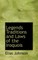 Legends Traditions and Laws of the Iroquois