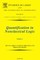 Quantification in Nonclassical Logic