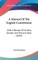 A Manual Of The English Constitution
