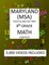 8th Grade MARYLAND MSA, 2019 MATH, Test Prep