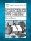 A practical treatise upon the authority and duty of justices of the peace in criminal prosecutions.