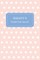 Hailey's Pocket Posh Journal, Polka Dot