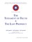 The Testament of Truth and the Last Prophecy