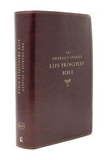 Kjv, Charles F. Stanley Life Principles Bible, 2nd Edition, Leathersoft, Burgundy, Indexed, Comfort Print Kjv, Charles F. Stanley Life Principles Bible, 2nd Edition, Leathersoft, Burgundy, Indexed, Comfort Print