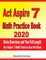 ACT Aspire 7 Math Practice Book 2020