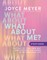 What about Me? Study Guide