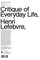 The Critique of Everyday Life