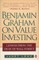 Benjamin Graham on Value Investing