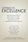 Getting to Excellence