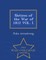Notices of the War of 1812 Vol. I. - War College Series