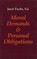 Moral Demands and Personal Obligations