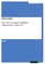 Miller, M: Role of comedy in William Shakespeare's "Henry IV