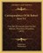 Correspondence of Sir Robert Kerr V1
