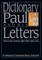 Dictionary of Paul and His Letters