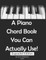 A Piano Chord Book You Can Actually Use!