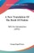 A New Translation of the Book of Psalms