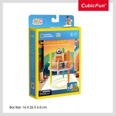 CUBIC FUN National Geographic 3D puzzle Doodling Robot