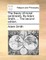 The Theory of Moral Sentiments. by Adam Smith, ... the Second Edition.