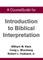 CourseGuide for Introduction to Biblical Interpretation