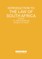 Introduction to the Law of South Africa