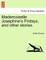 Mademoiselle Josephine's Fridays, and Other Stories.