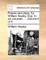 Poems and Plays, by William Hayley, Esq. in Six Volumes. ... Volume 6 of 6