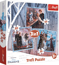 TREFL FROZEN Puzzle 3 in 1 set Frozen II TREFL FROZEN Puzzle 3 in 1 set Frozen II