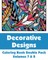 Decorative Designs Coloring Book Double Pack (Volumes 7 & 8)