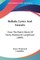 Ballads, Lyrics And Sonnets