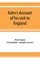 Kalm's account of his visit to England