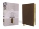 Nasb, Thinline Bible, Large Print, Passaggio Setting, Leathersoft, Brown, Red Letter, 1995 Text, Comfort Print