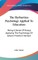 The Herbartian Psychology Applied To Education