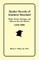 Quaker Records of Southern Maryland, 1658-1800