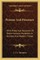 Poisons and Poisoners