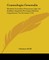 Cosmologia Generalis
