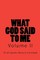What God Said To Me